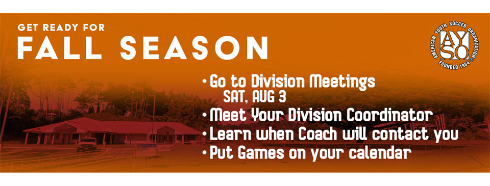 Fall 2024 Division Mtg Schedule