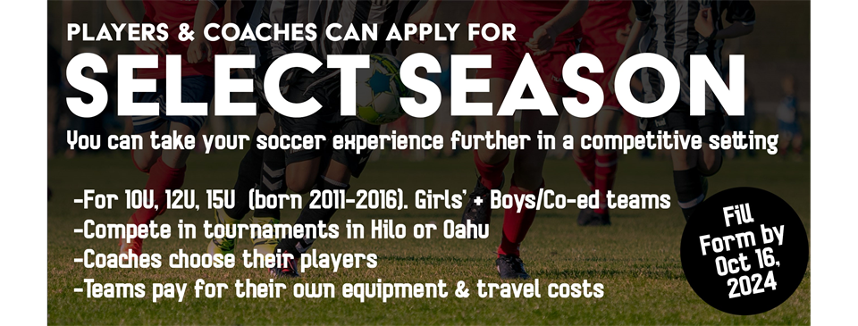 Register for Select Season